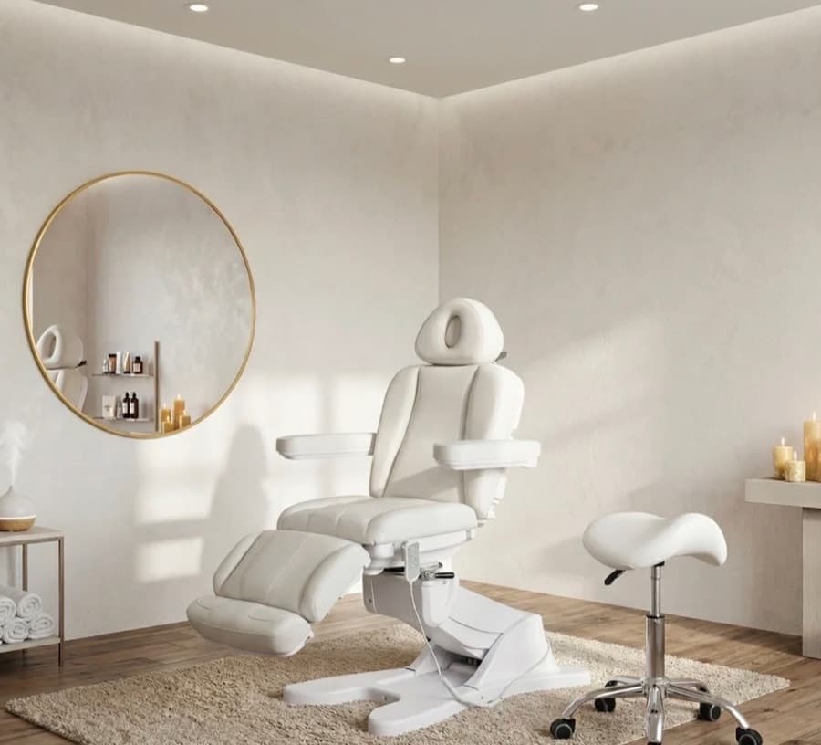 Electric Facial Chair — Spa Treatment Bed